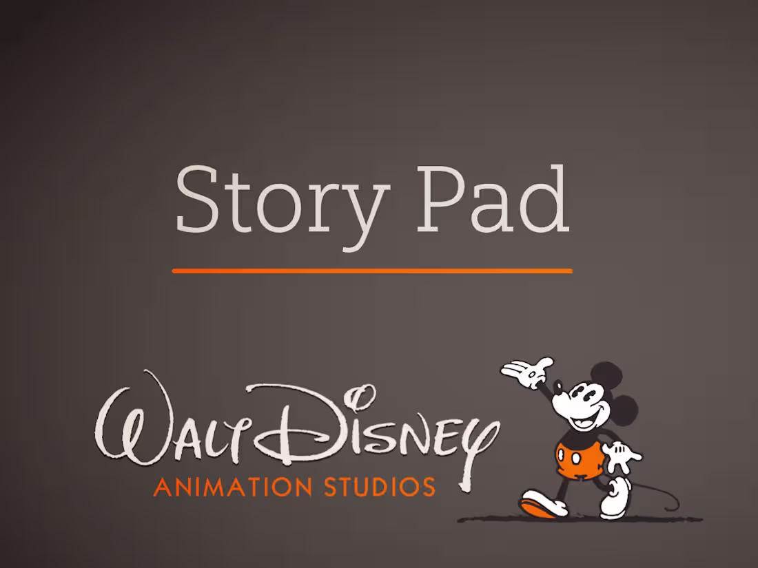 Cover image for Walt Disney Animation Studios - StoryPad