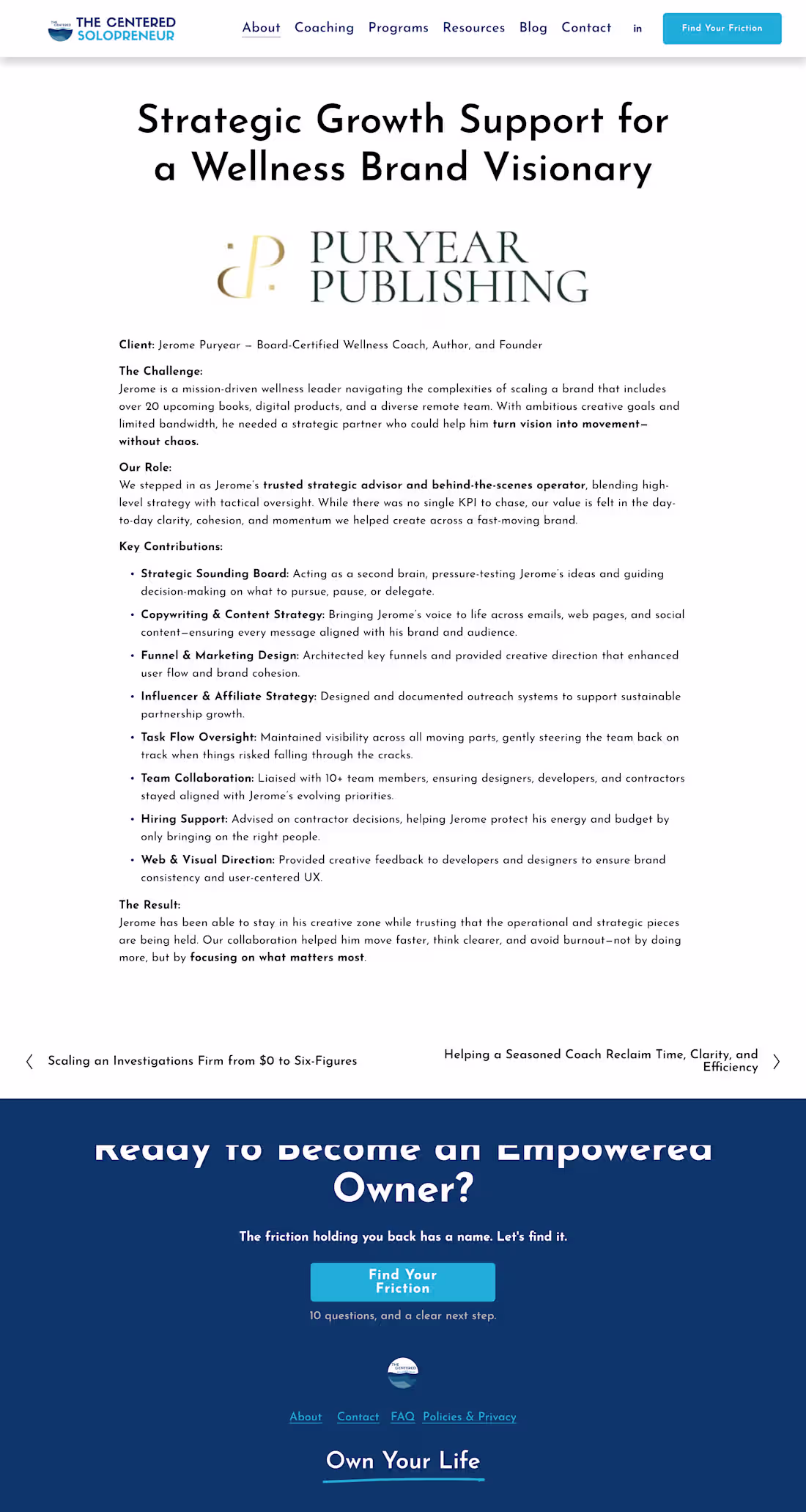 Cover image for I'm currently helping a published author and keynote speaker...