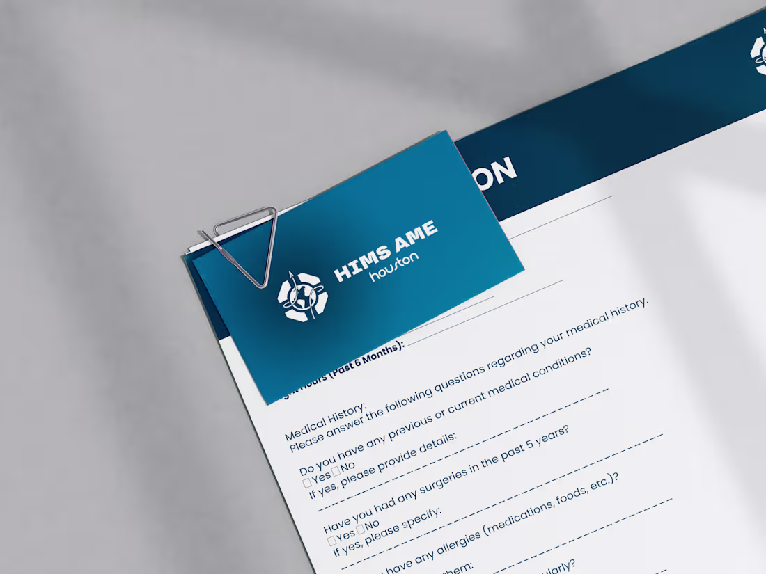 Cover image for Hims Ame Houston - Form