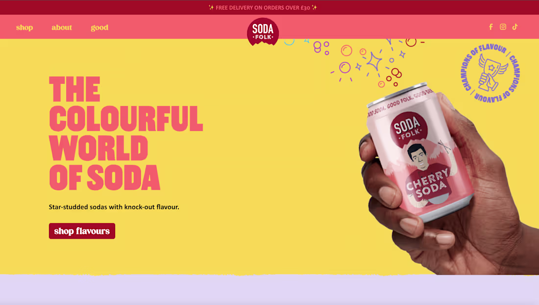 Cover image for SodaFolk Website Development