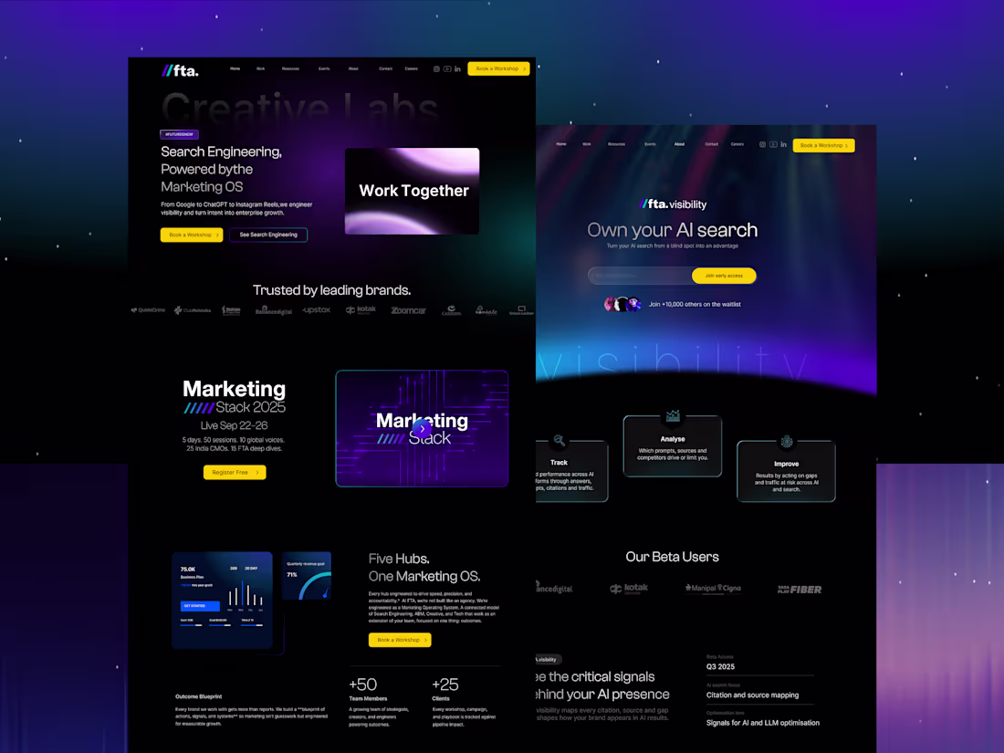 Cover image for FTA Global Website Revamp & Maintenance