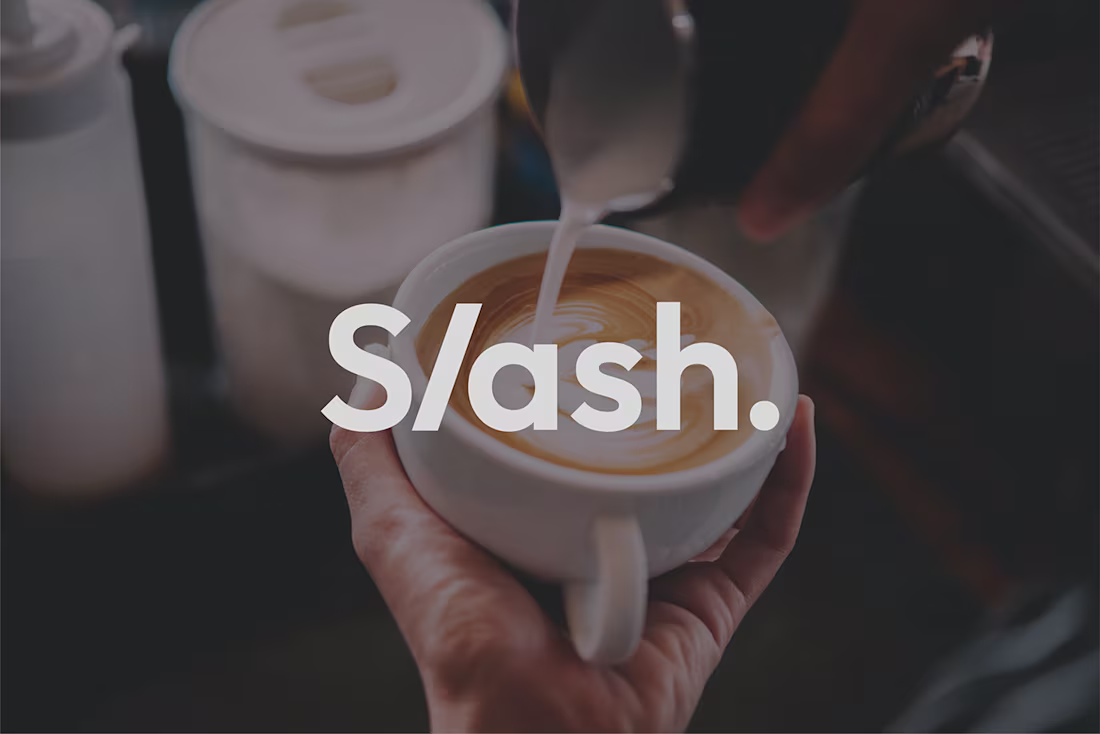 Cover image for S/ash. Coffee – Brand Identity & Motion Reveal