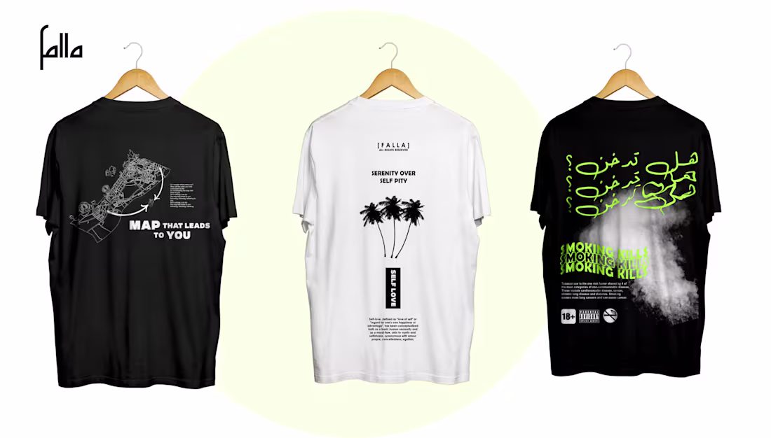 Cover image for Merch Design for Falla Apparel