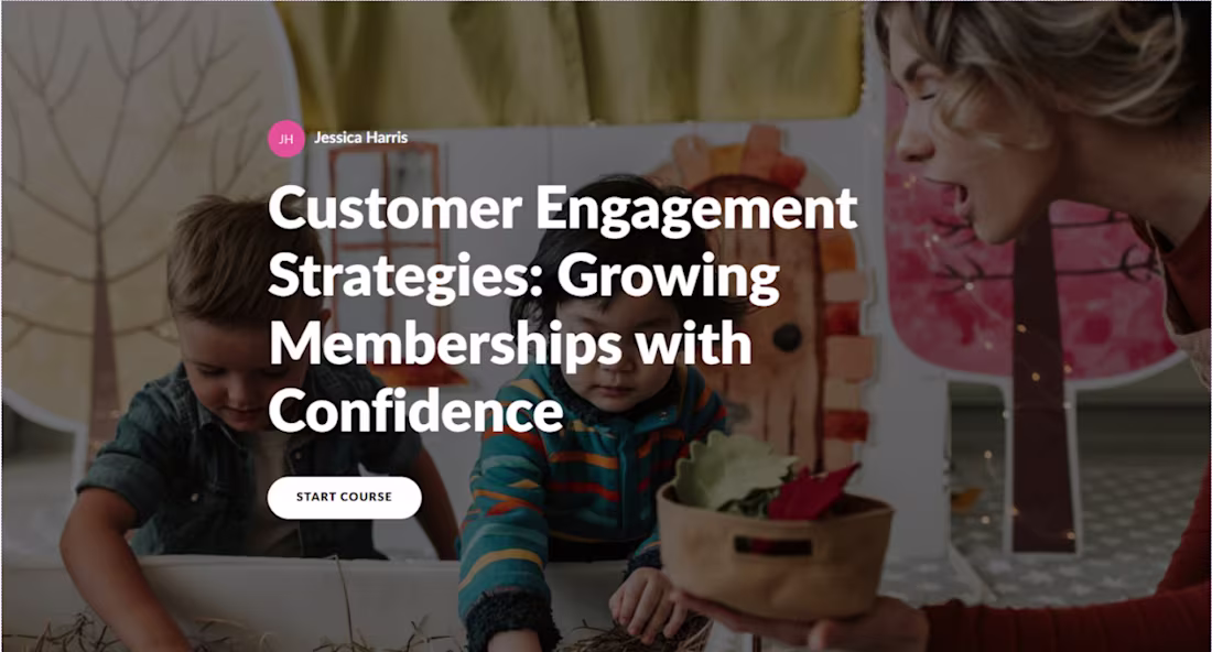 Cover image for Rise Course training on membership