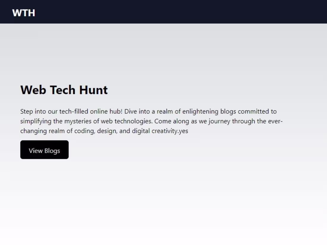 Cover image for Web Tech Hunt