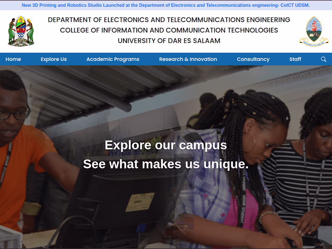 Cover image for UDSM ETE