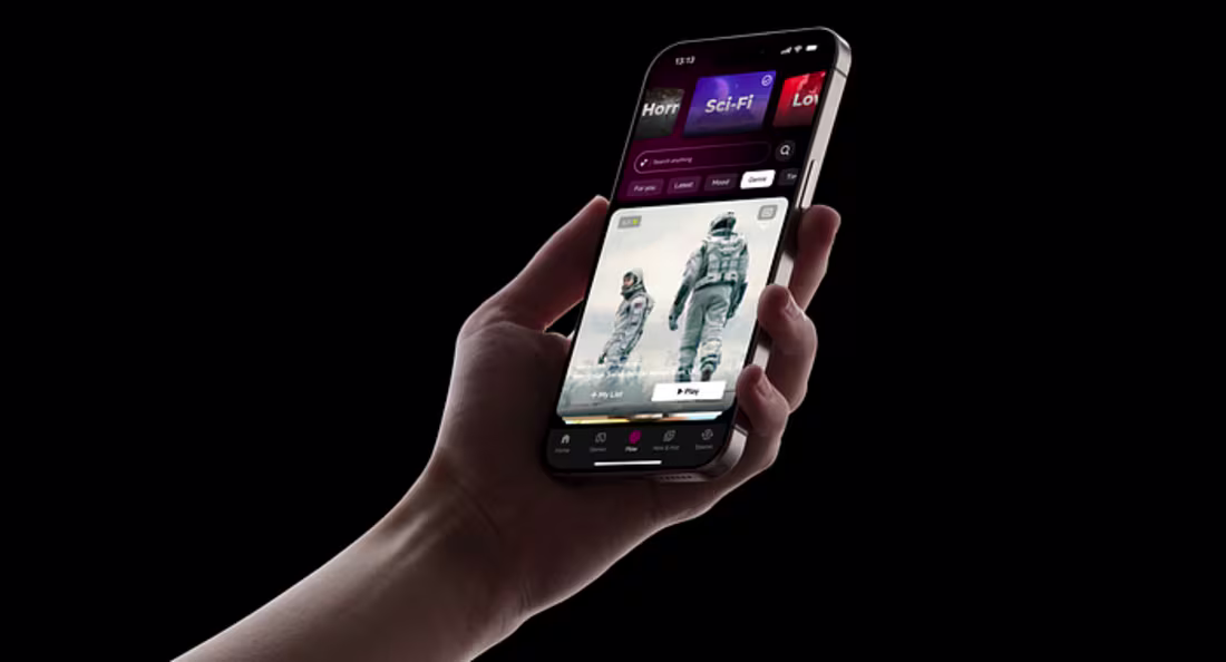 Cover image for Flow By Netflix: Swipeable Discovery Feed Design