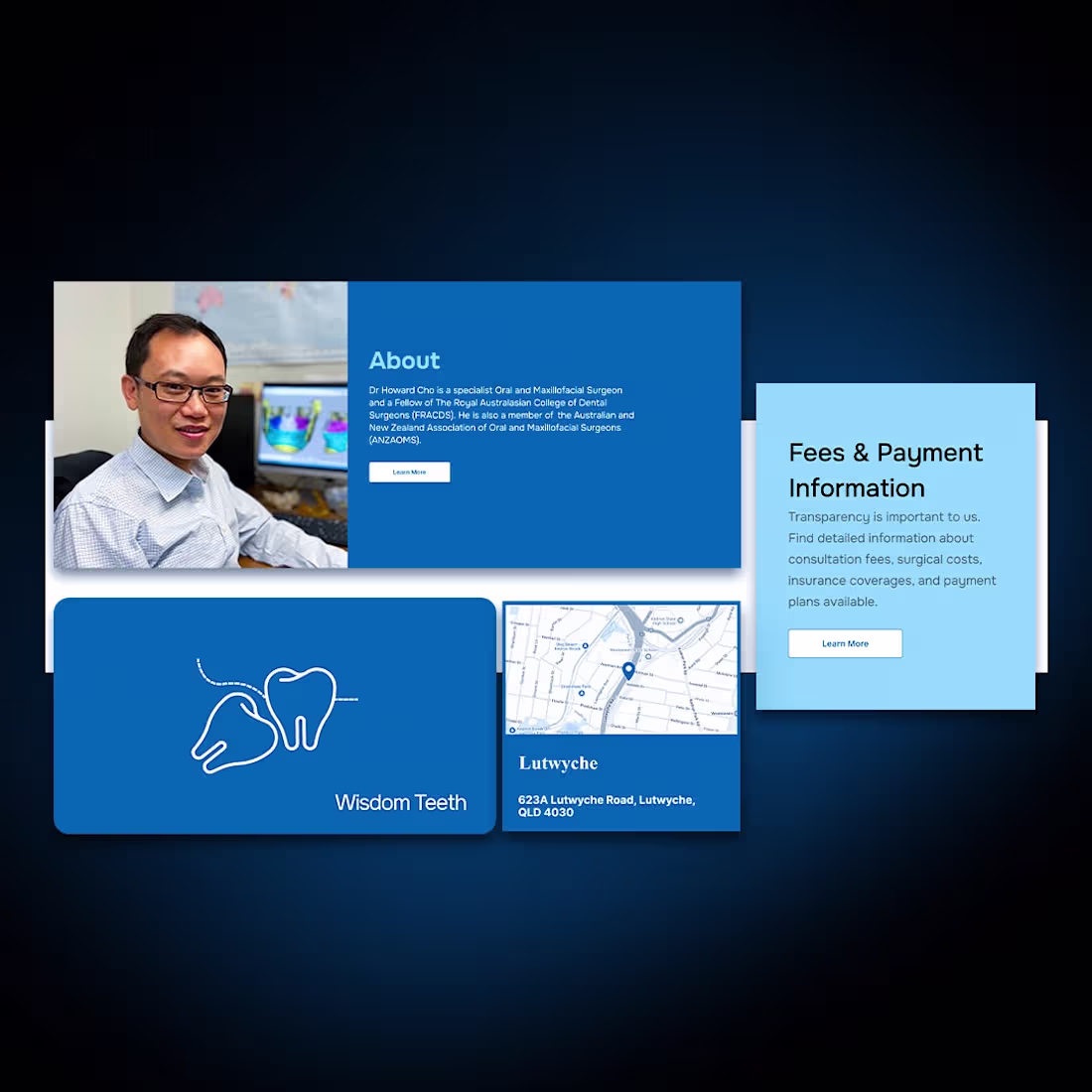 Cover image for A calm, patient-focused website designed for a specialist or...