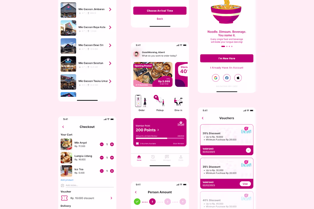 Cover image for Mie Gacoan Delivery App — UX Case Study