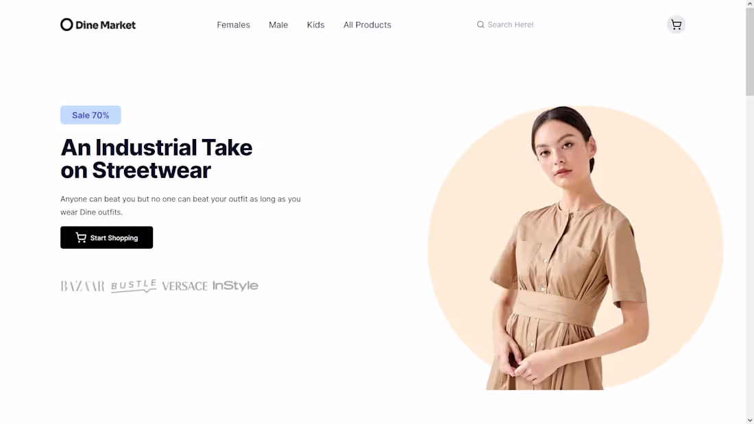 Cover image for Dine Market