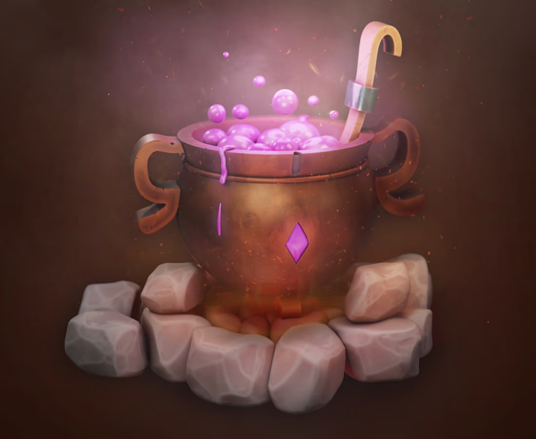 Cover image for Cauldron 3D Model
