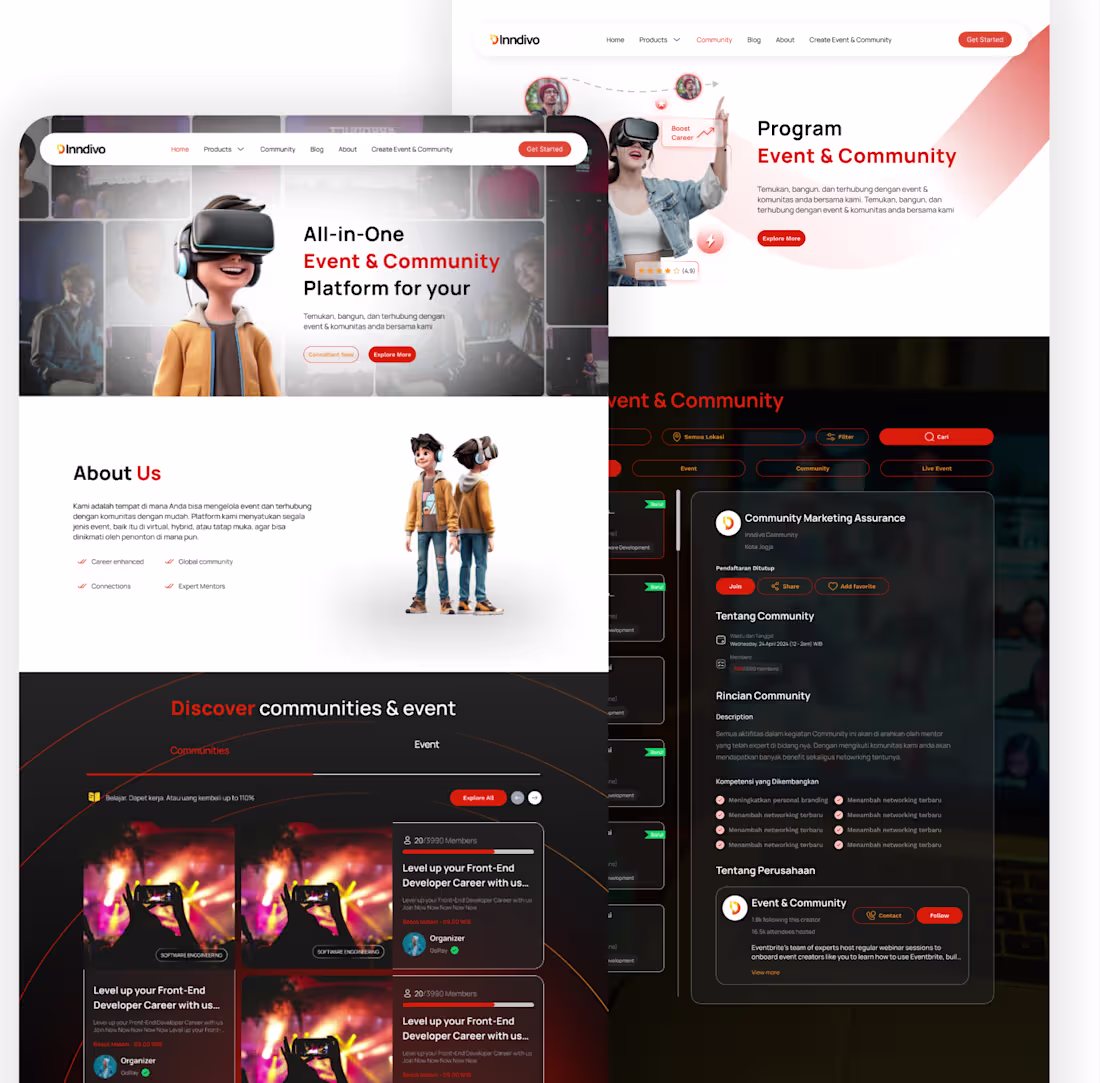 Cover image for Digital Agency Inndivo Design