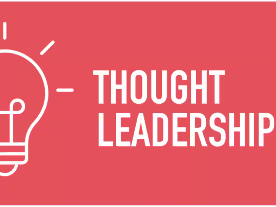 Cover image for A Thought Leadership Blog, Article or LinkedIn Post With Flair