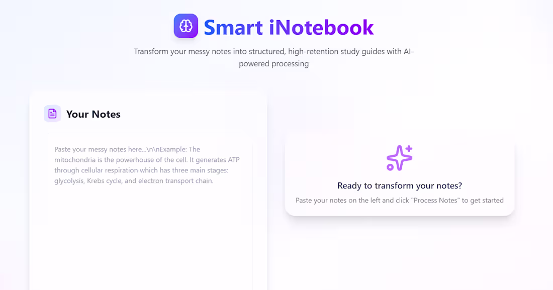 Cover image for I developed Smart iNotebook, an