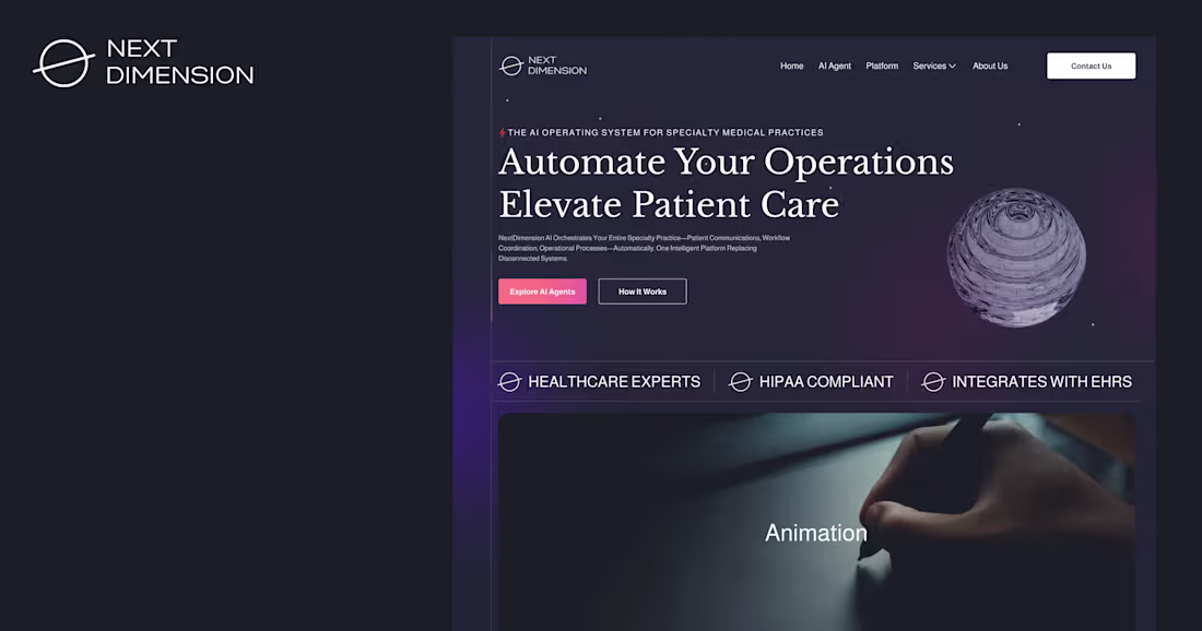 Cover image for NextDimension AI is transforming Medical Practice Operations