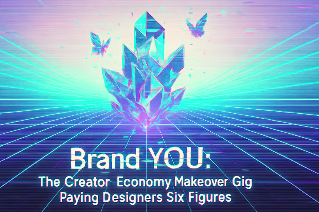 Cover image for Brand YOU: The Creator-Economy Makeover Gig Paying Designers Six Figures
