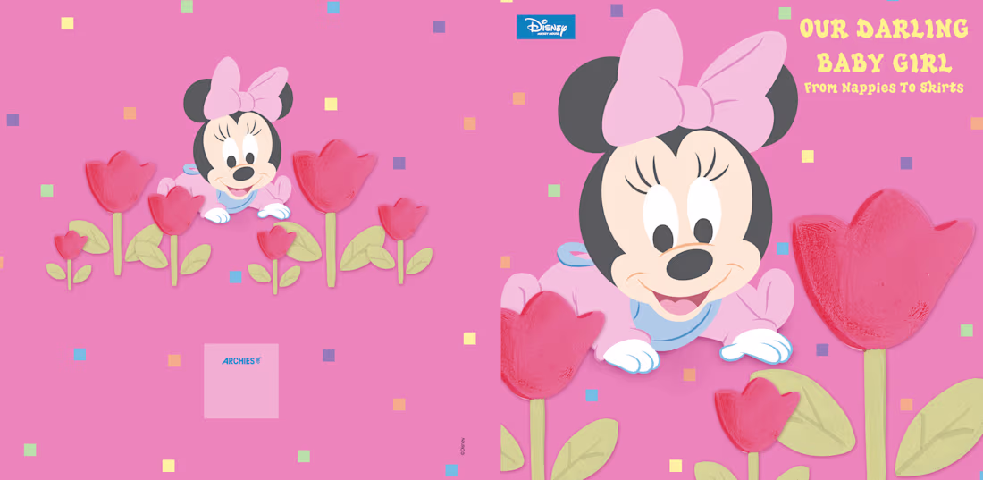 Cover image for Disney Baby-Girl Book Design