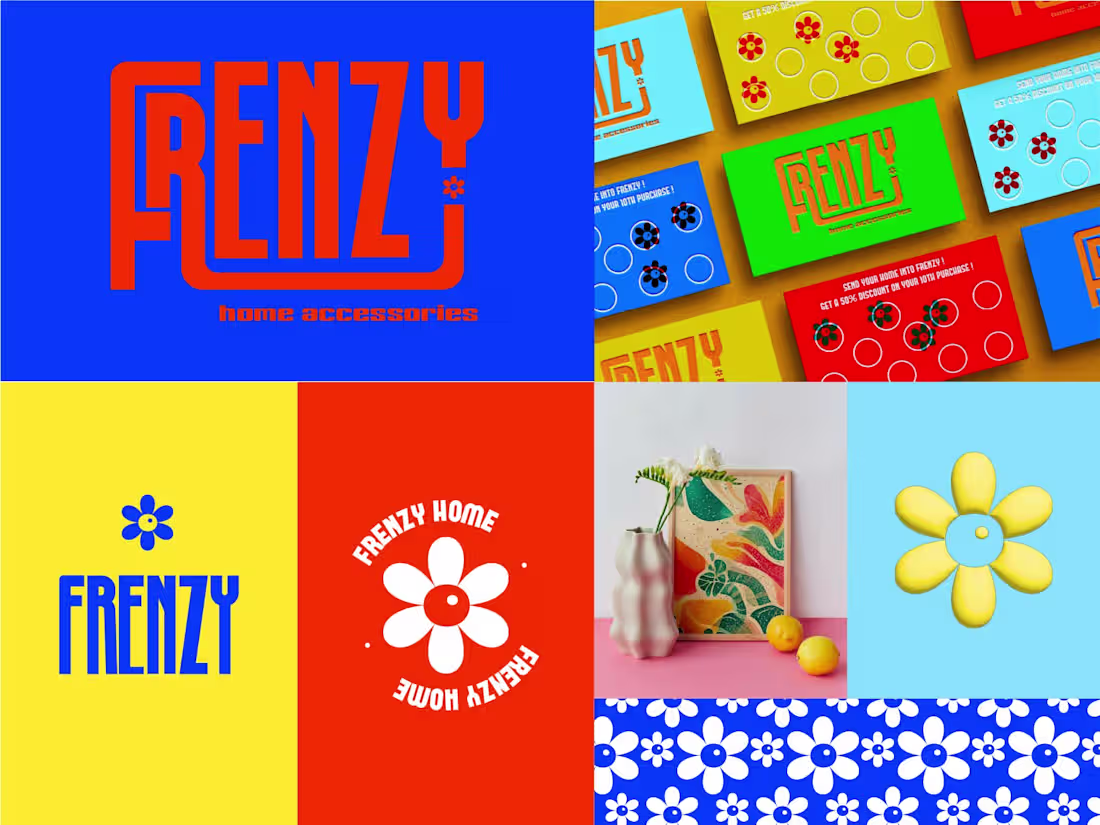 Cover image for Branding and Print - FRENZY - Home furniture store