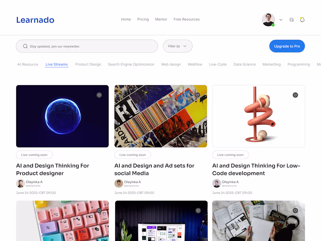 Cover image for Learning Platform