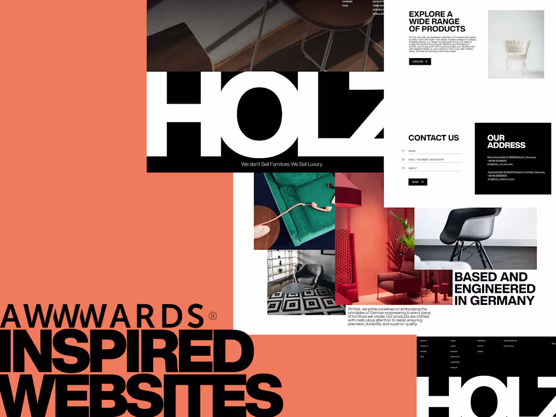 Cover image for Custom Coded Websites | Inspired by Awwwards Designs (3-5 pages)