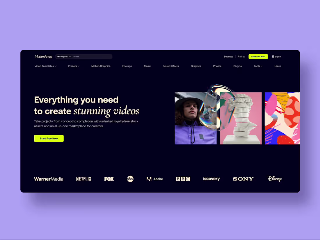 Cover image for motionarray.com 🪄