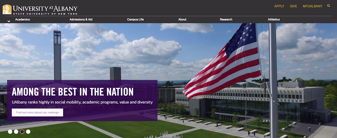 Cover image for Brand Overhaul – University at Albany