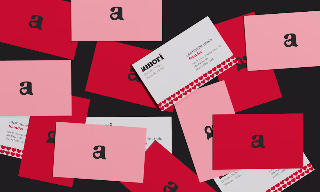 Cover image for brand logo | amori studio de design :: Behance