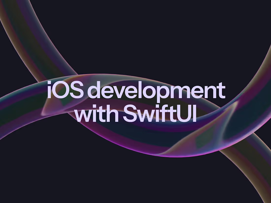 Cover image for iOS App Development with SwiftUI