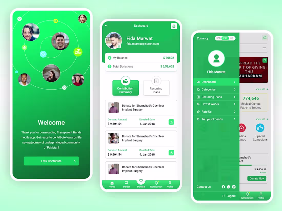 Cover image for Transparent Hands App