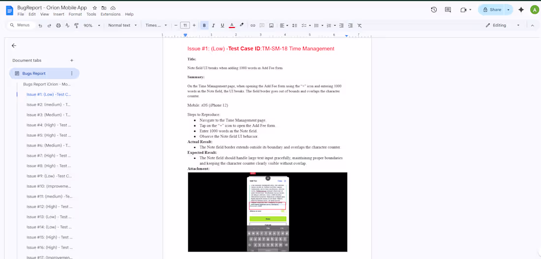 Cover image for Project: iOrion Mobile App –