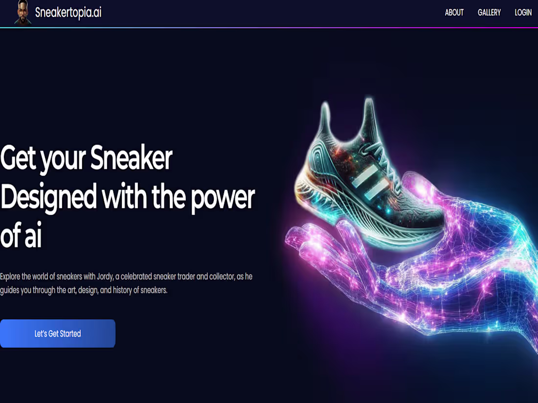 Cover image for Sneakertopia - Sneaker Design with AI-Powered Customization