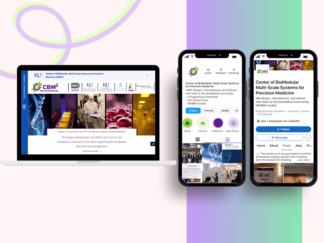 Cover image for Dynamic Multiplatform Campaign for a Multi-Institutional Center