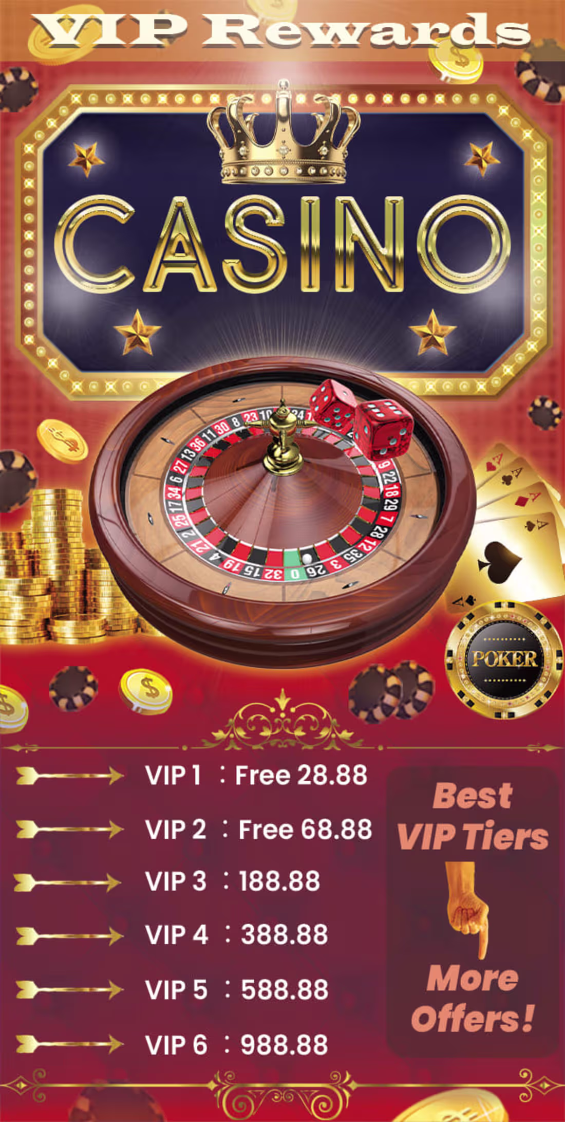 Cover image for Flyer for a Casino
