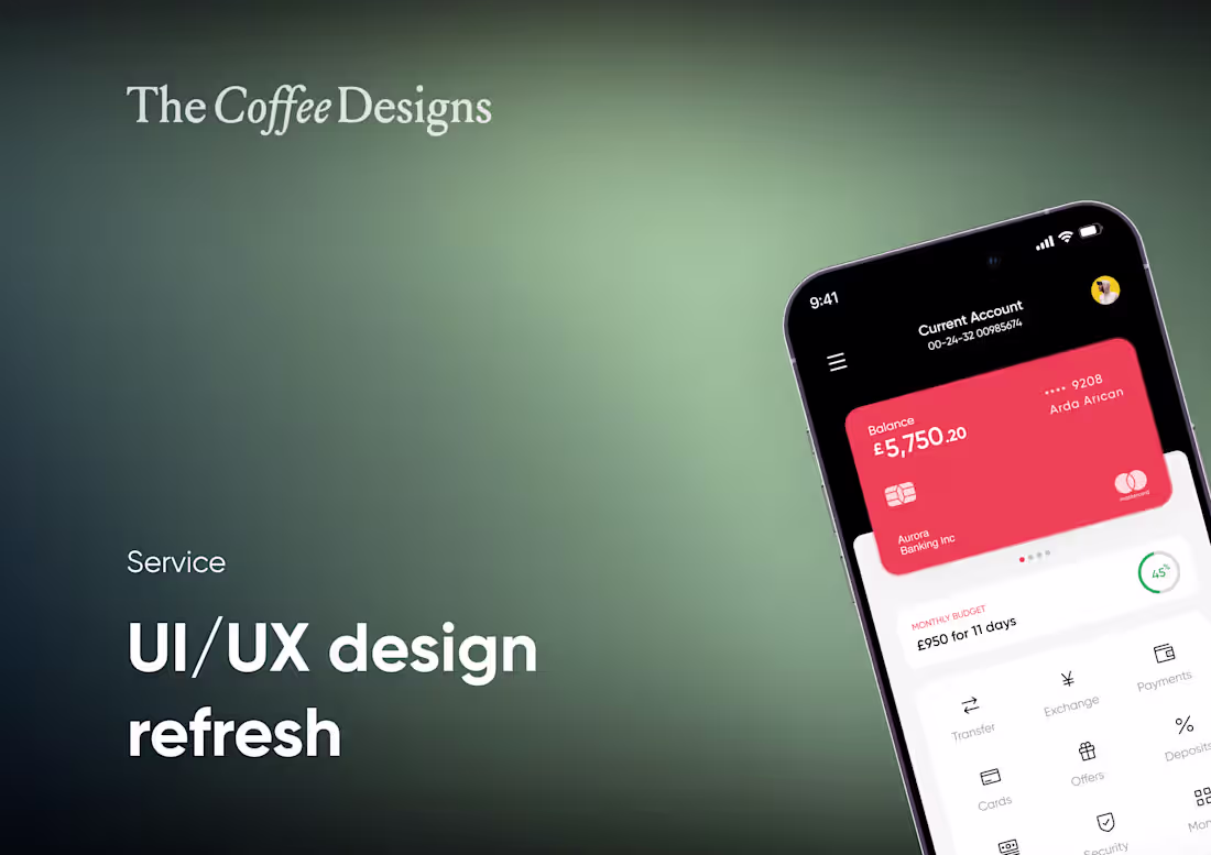 Cover image for Design refresh: Update designs for a slicker UI/UX experience