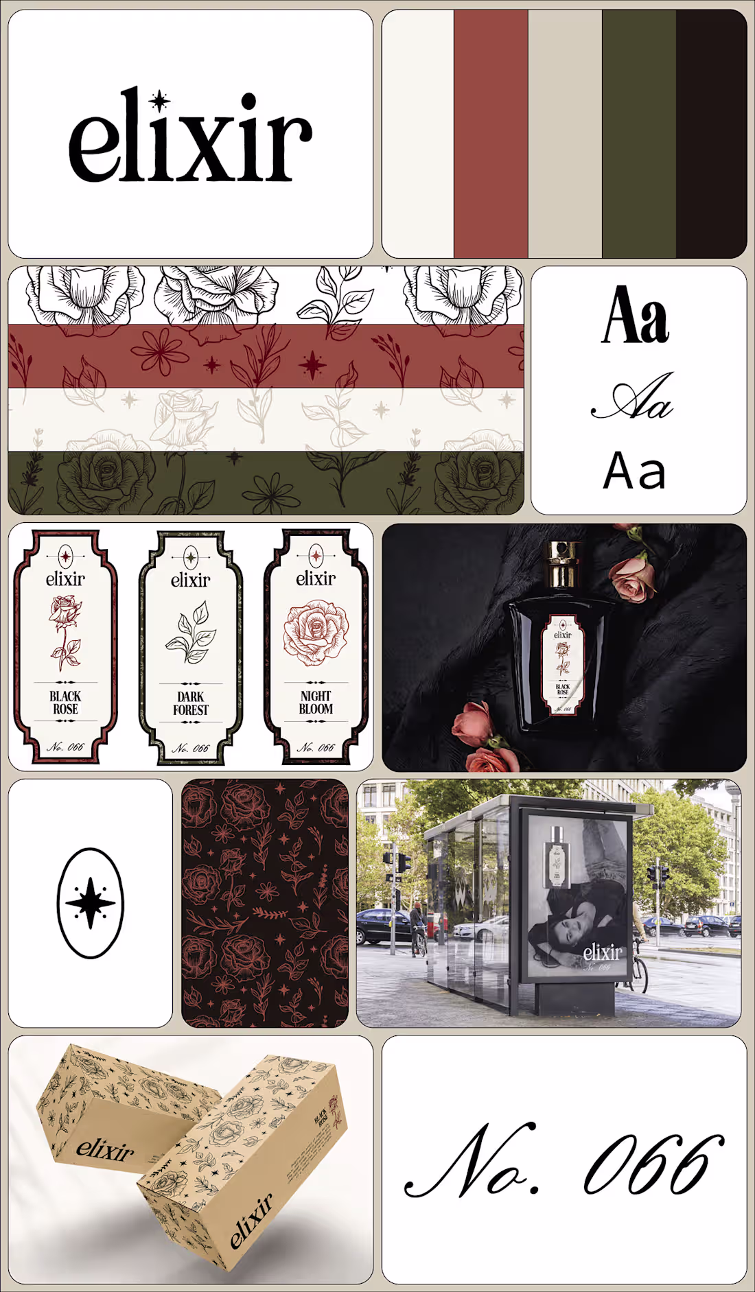 Cover image for ELIXIR - Perfume Brand Identity