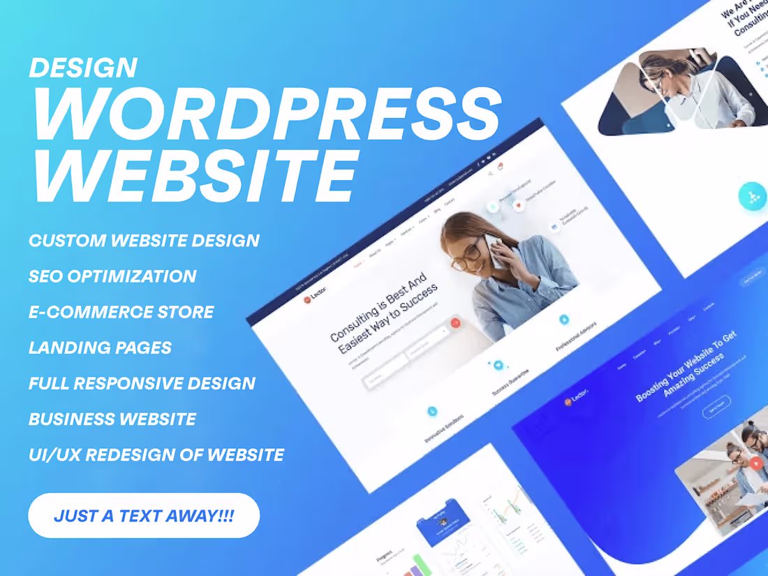 Cover image for Design Responsive WordPress website using Elementor Pro