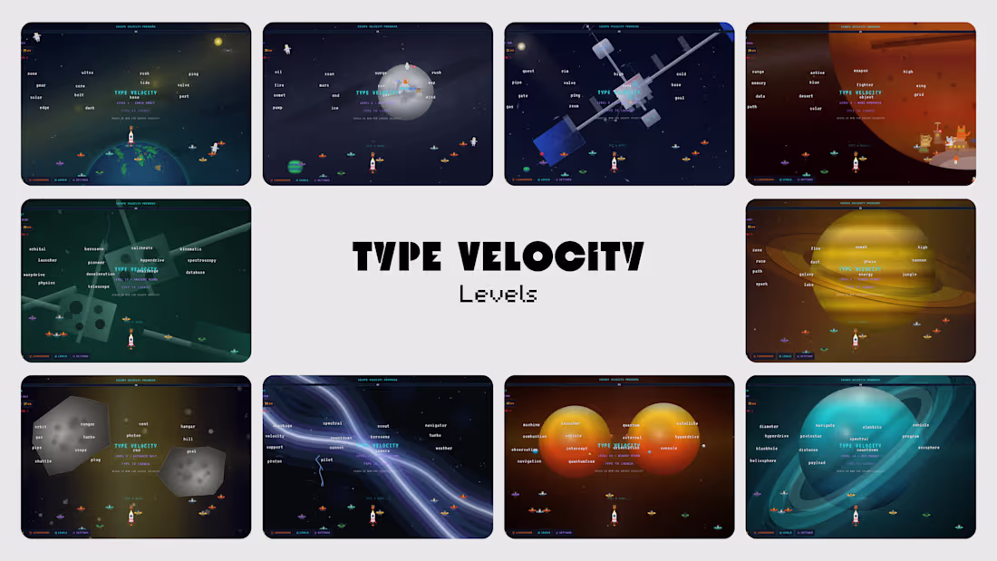 Cover image for Development of TypeVelocity Typing Game