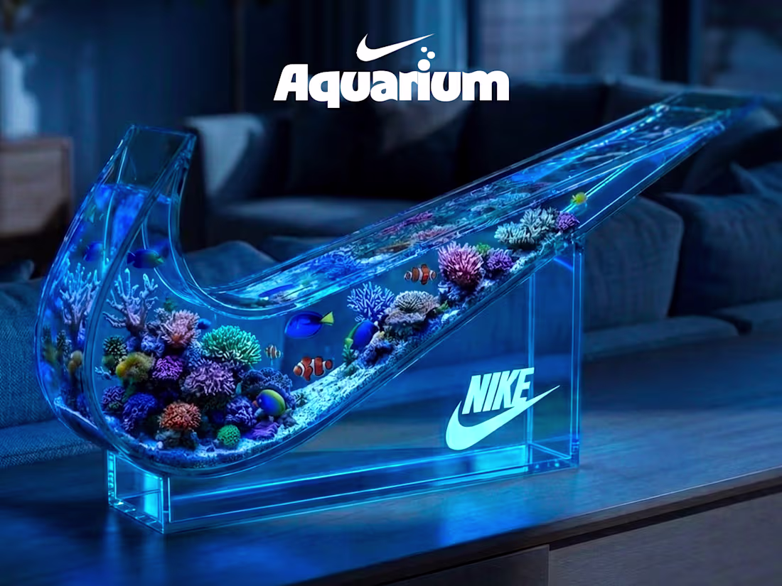 Cover image for "Nike Aquarium" 🐟🫧

A home aquarium