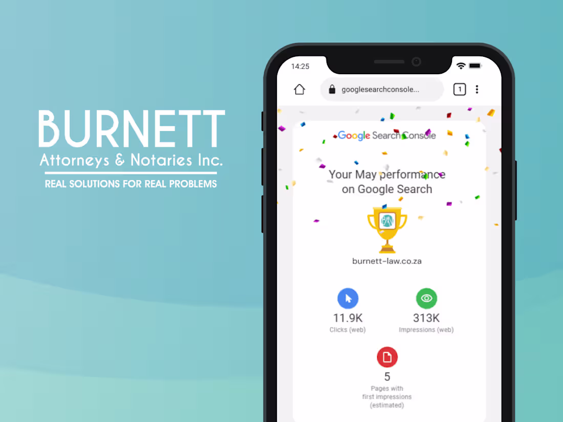 Cover image for Burnett Attorneys - Results-Driven Optimization ✨