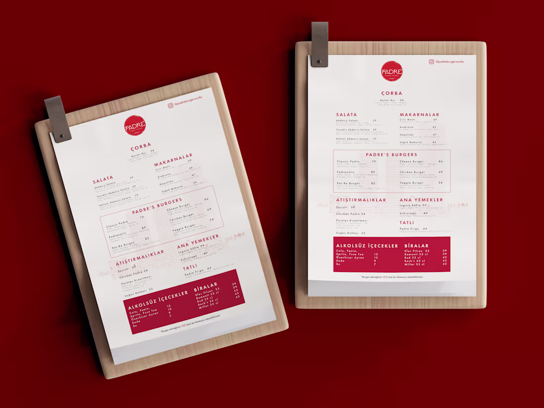 Cover image for Elegant & Minimal Menu Design for Cafés, Restaurants & Spaces
