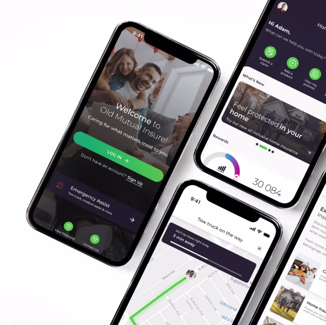 Cover image for Old Mutual Insure App Redesign