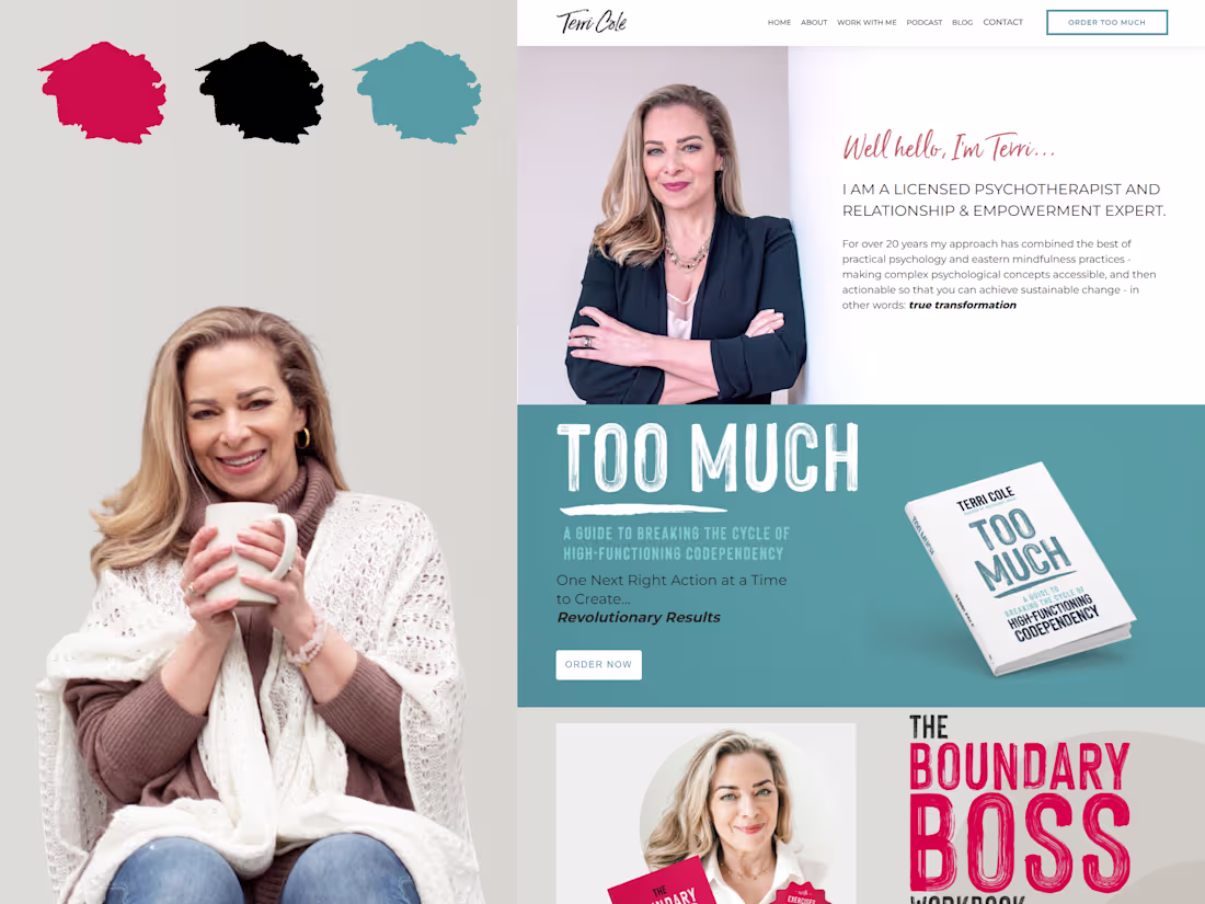 Cover image for Terri Cole — Website Modernization Project Executed a comple...