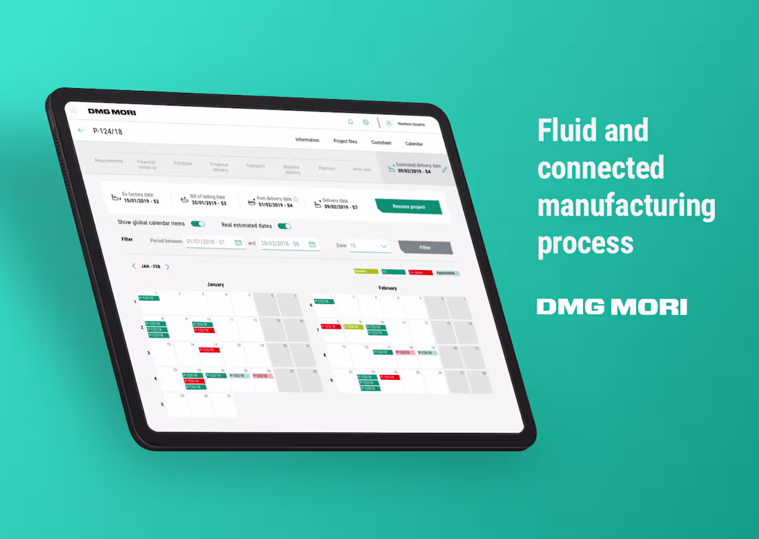 Cover image for DMG Mori - Project Management 