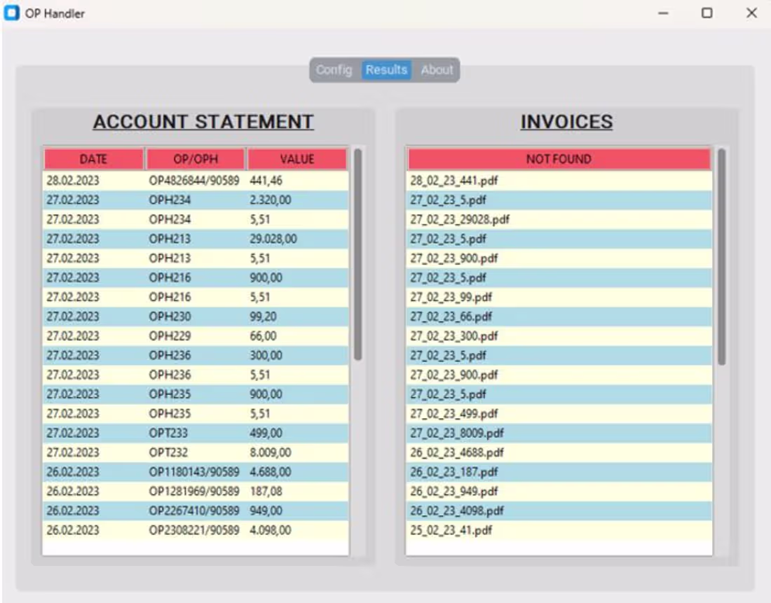 Cover image for Account Statement Checking Tool