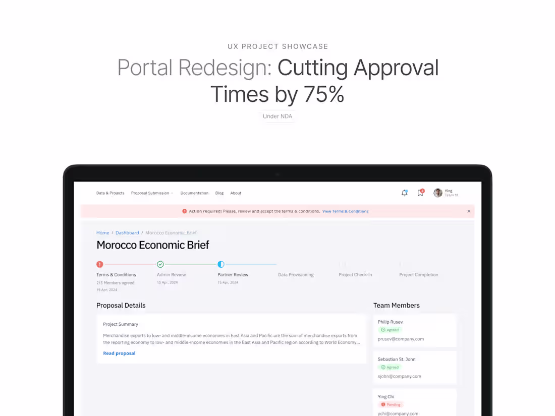Cover image for Redesigning a Global Data Portal