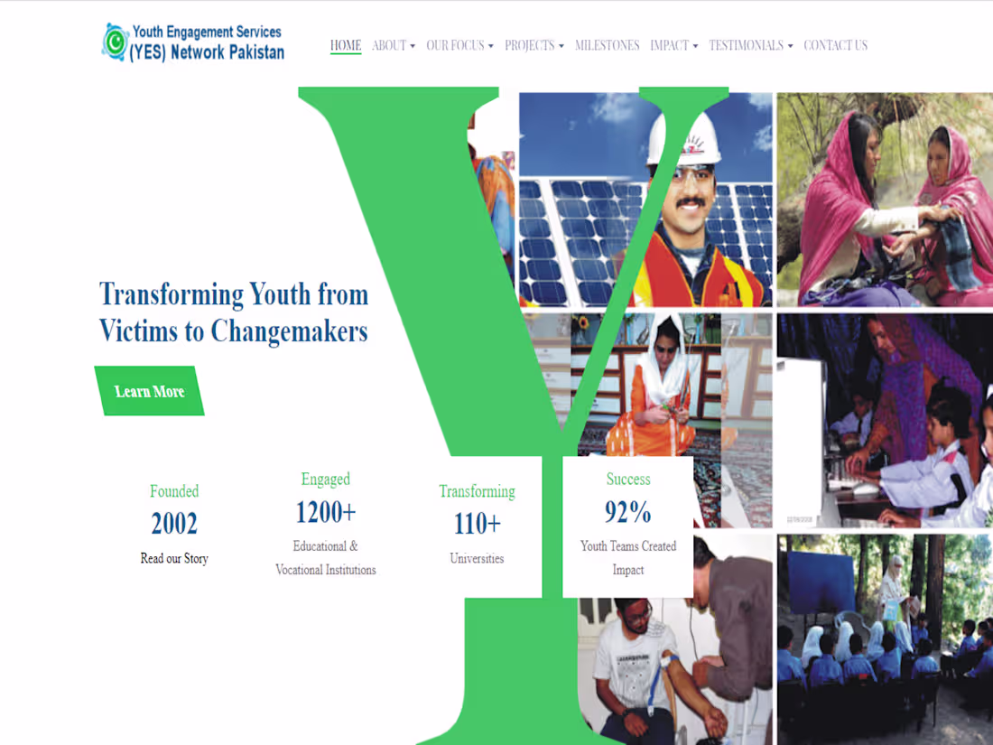 Cover image for NGO Website