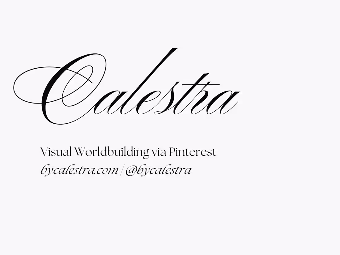 Cover image for Calestra – Visual Worldbuilding via Pinterest