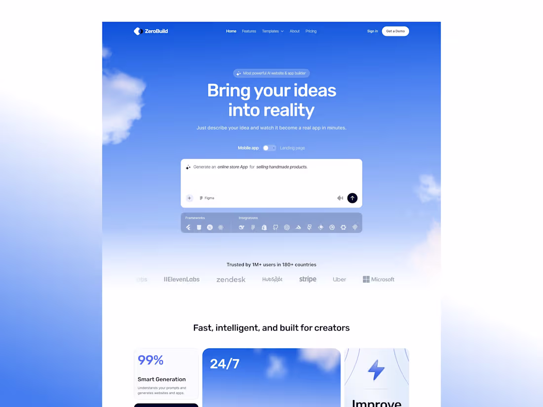 Cover image for Web & App Builder Website