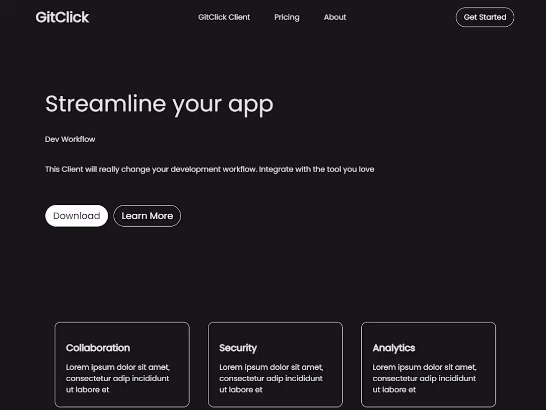 Cover image for Landing Page