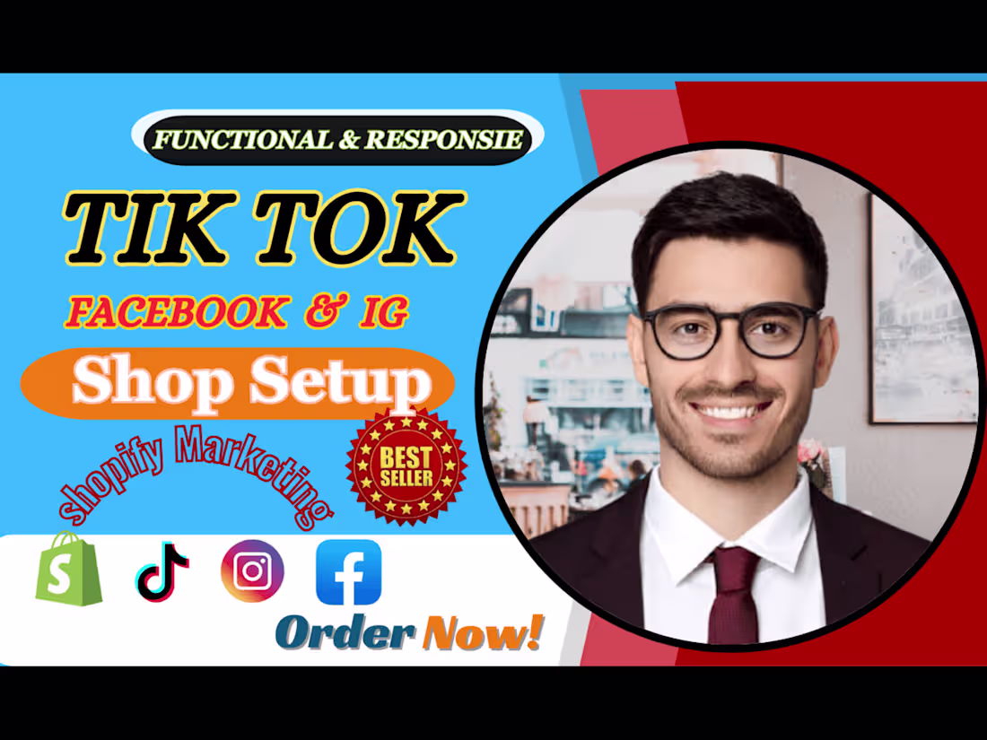 Cover image for I will setup facebook ig tik tok shop promotion dropshipping ads
